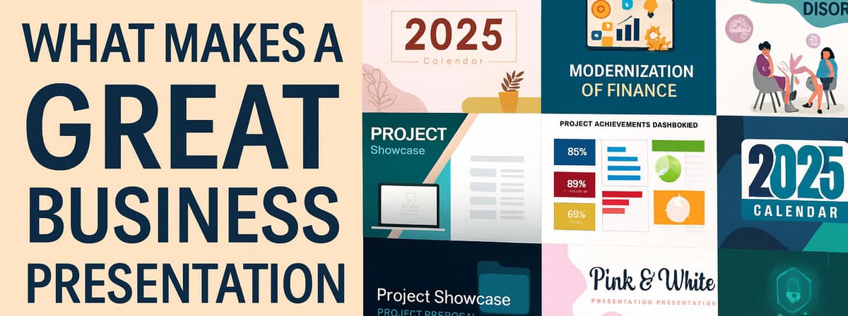 What Makes a Great Business Presentation in 2025                                                                        