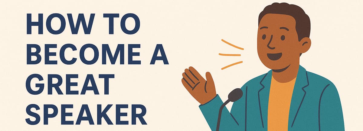 How to Become a Great Speaker                                                                                           